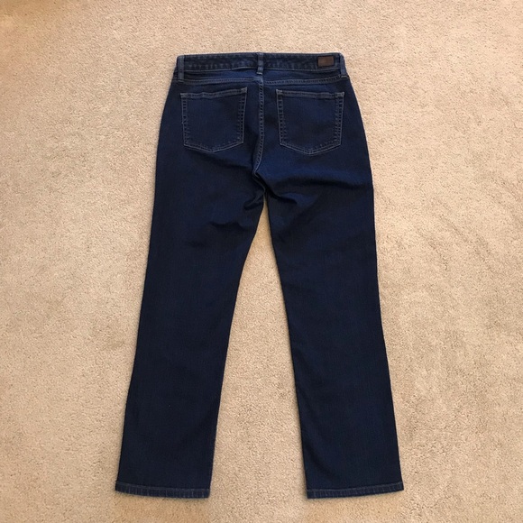 Lauren Ralph Lauren Denim Blue Jeans Womens Size 6 Dark Blue Mid Rise Straight - Picture 3 of 13